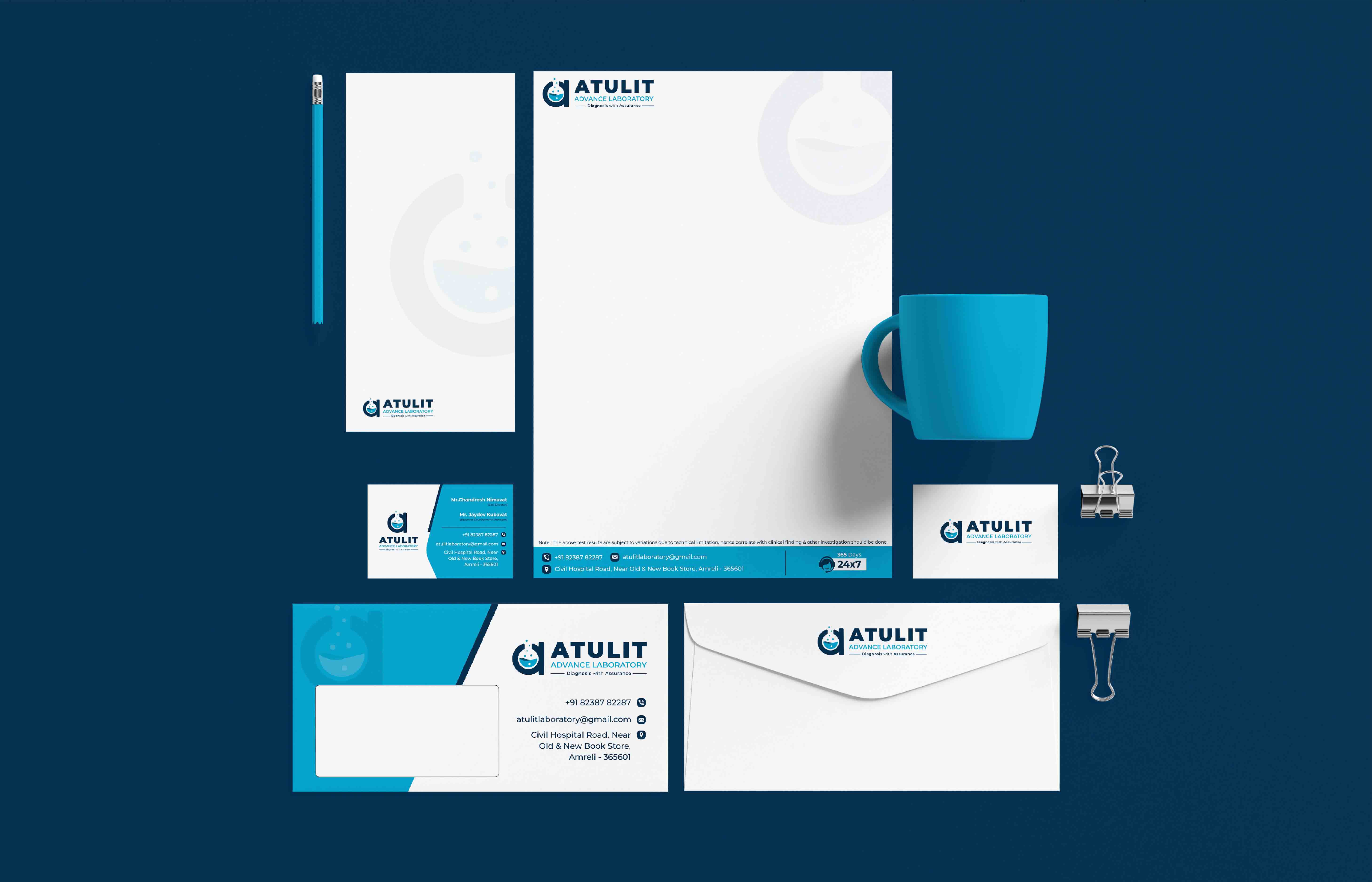 Atulit Laboratory Visual Identity 10